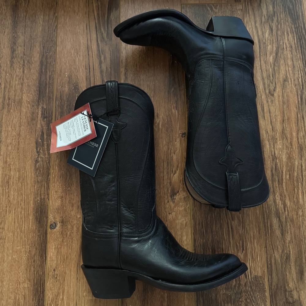 Lucchese Women’s “Summer” Boot in Black